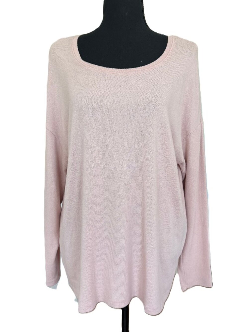 A New Day | Women's Blush Pink Lightweight Sweater | XL